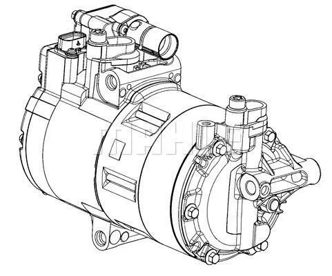 Compressor, air conditioning
