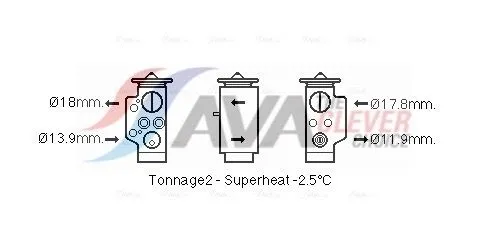 Expansion Valve, air conditioning