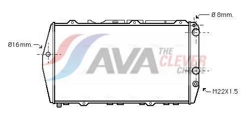 Radiator, engine cooling