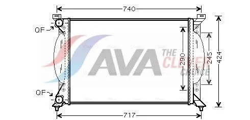 Radiator, engine cooling