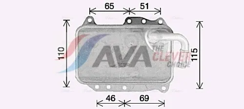 Oil Cooler, engine oil