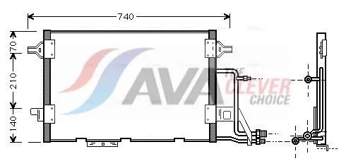 Condenser, air conditioning