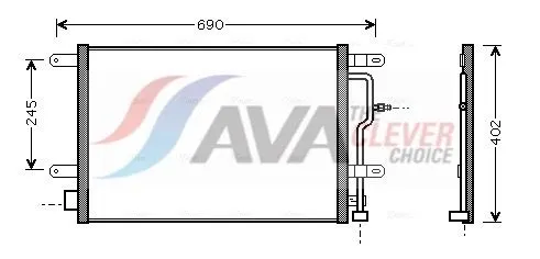 Condenser, air conditioning
