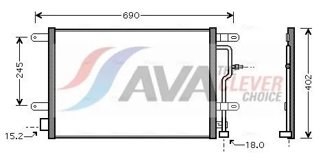 Condenser, air conditioning