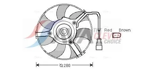 Fan, engine cooling