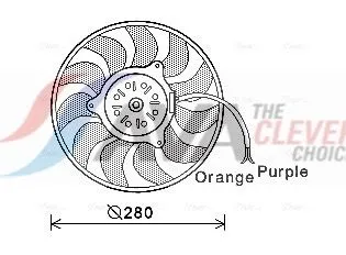 Fan, engine cooling