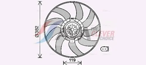 Fan, engine cooling