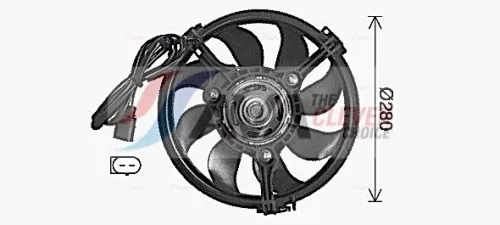 Fan, engine cooling