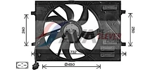 Fan, engine cooling