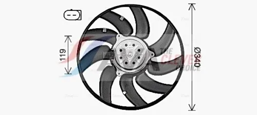 Fan, engine cooling