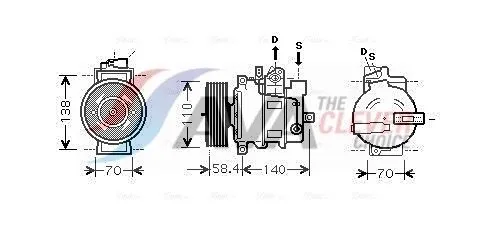 Compressor, air conditioning