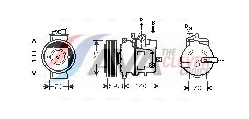 Compressor, air conditioning
