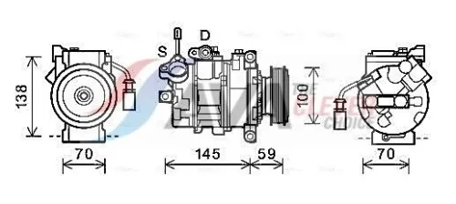 Compressor, air conditioning