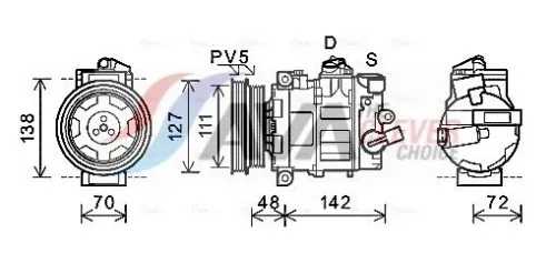 Compressor, air conditioning