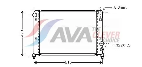 Radiator, engine cooling