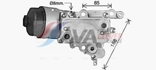 Oil Cooler, engine oil