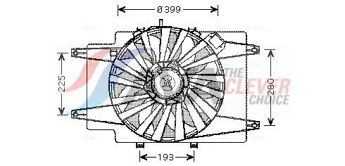 Fan, engine cooling
