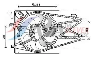 Fan, engine cooling