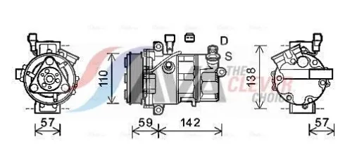 Compressor, air conditioning
