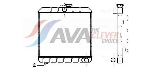 Radiator, engine cooling