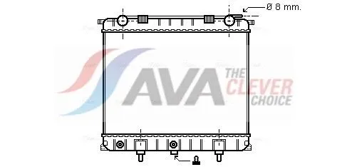 Radiator, engine cooling