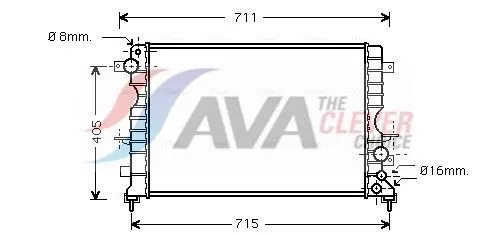 Radiator, engine cooling