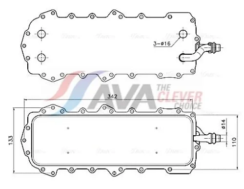 Oil Cooler, engine oil