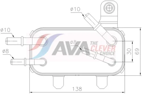 Oil Cooler, engine oil