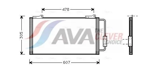 Condenser, air conditioning