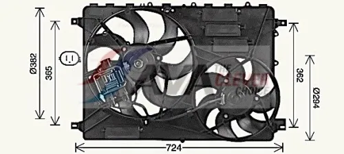 Fan, engine cooling