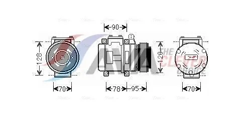 Compressor, air conditioning