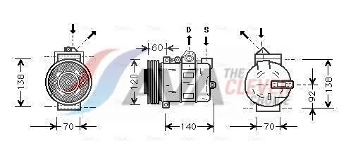 Compressor, air conditioning