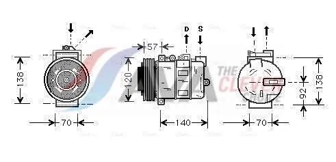 Compressor, air conditioning