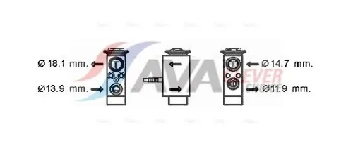 Expansion Valve, air conditioning