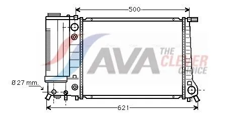 Radiator, engine cooling
