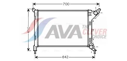 Radiator, engine cooling