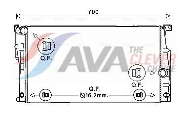 Radiator, engine cooling