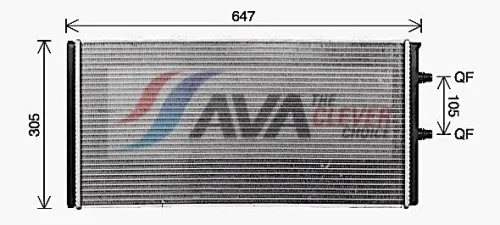 Low-temperature Cooler, charge air cooler