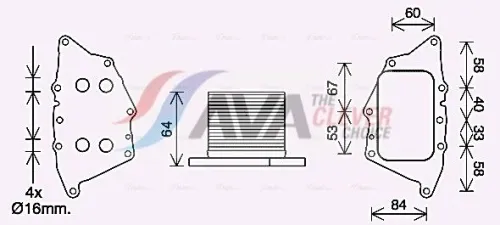 Oil Cooler, engine oil