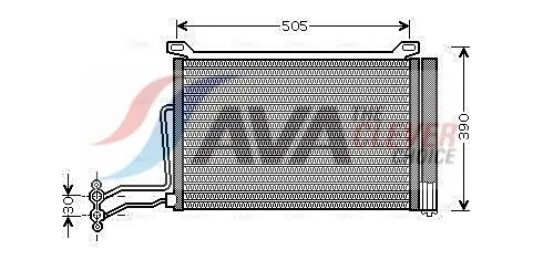 Condenser, air conditioning