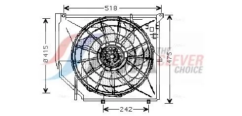 Fan, engine cooling