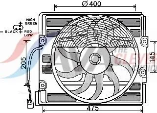 Fan, engine cooling