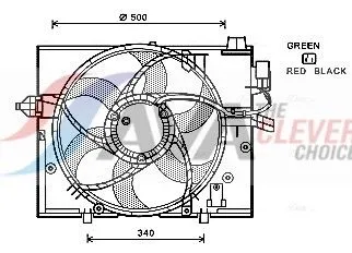 Fan, engine cooling