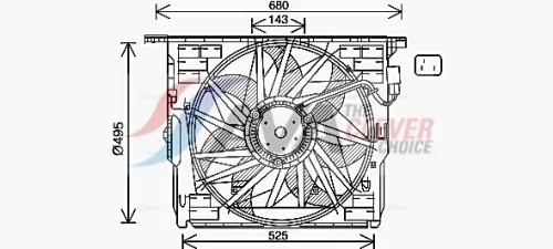 Fan, engine cooling