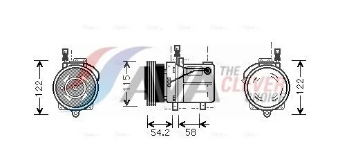 Compressor, air conditioning
