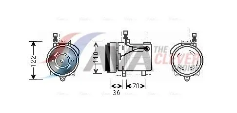 Compressor, air conditioning