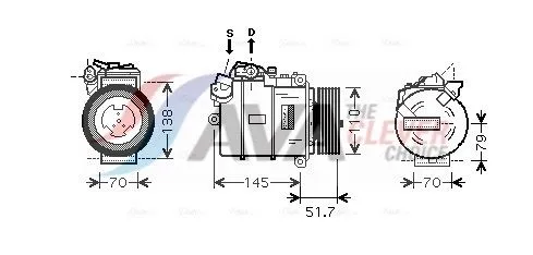 Compressor, air conditioning