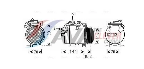 Compressor, air conditioning