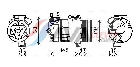 Compressor, air conditioning