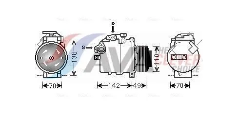 Compressor, air conditioning